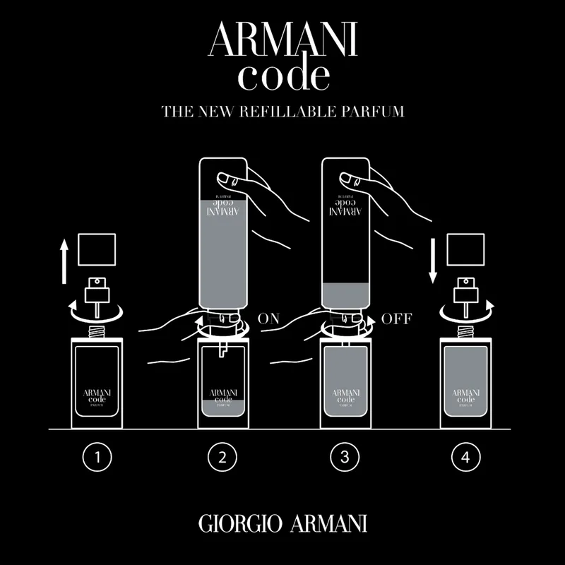 Code Le Perfume Eau de Parfum Spray Refill by Giorgio Armani in 150 ml – product photo 3 of 5