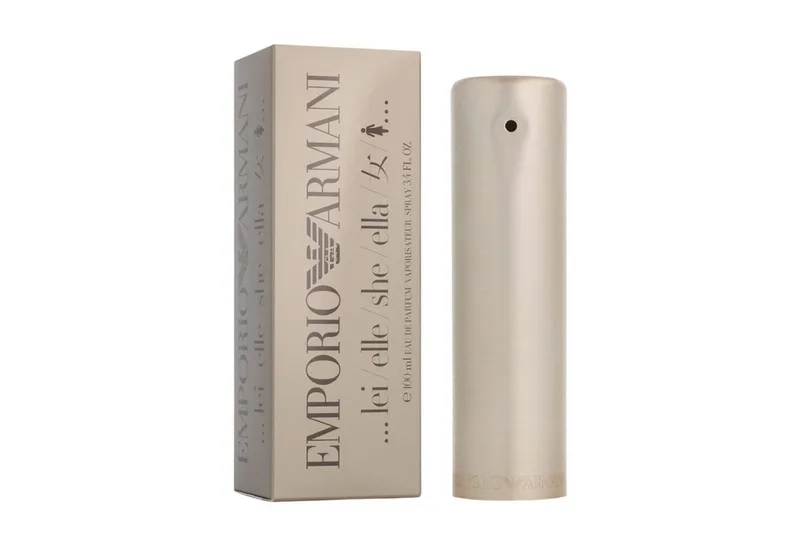 Eau de Parfum Lei Elle She Ella EDP Damen Spray, Fruchtig-blumiger Duft mit Birne, Jasmin, Moschus und Mandeln by Giorgio Armani – product photo