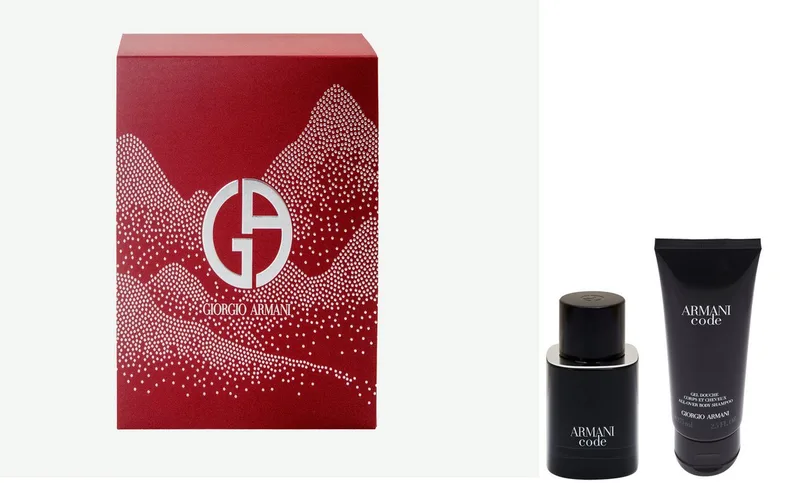 Eau de Toilette Armani Code Herren, 2-tlg., mit nachblauer Flasche fra Giorgio Armani – produktbillede