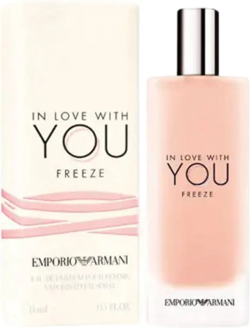 In Love With You Freeze - Eau de Parfum - Travel - Valentijn fra Giorgio Armani i 15 ml – produktbillede