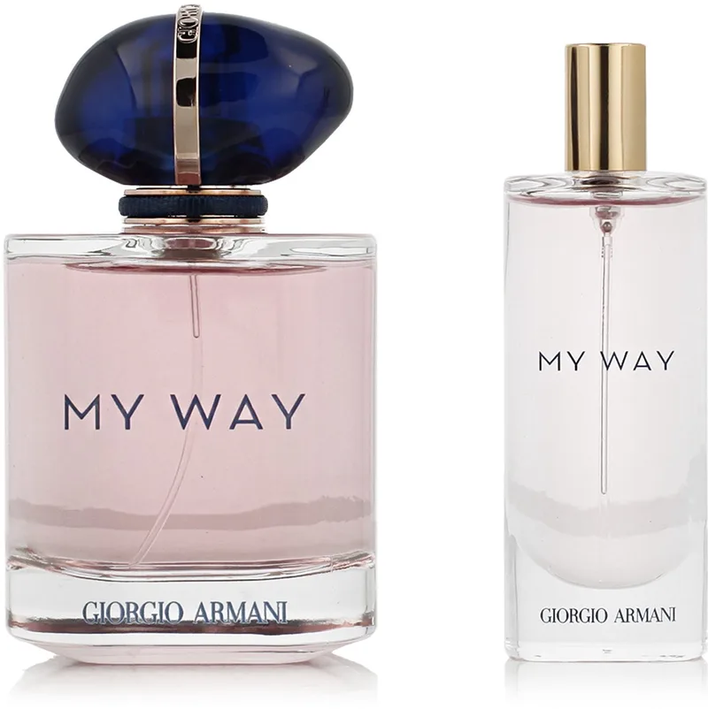 My Way Giftset - 90 ml eau de parfum spray + 15 ml eau de parfum spray - cadeauset voor dames de Giorgio Armani – photo du produit