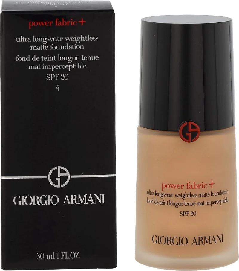 Power Fabric+ Ultra Longwear Matte Foundation SPF20 fra Giorgio Armani i Bl – produktbillede
