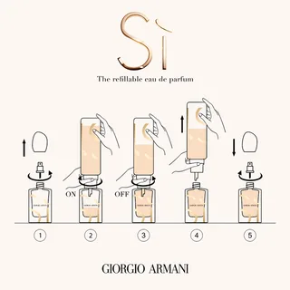 Sì Eau de Parfum - Damesparfum von Giorgio Armani in 100 ml – Produktfoto 3 von 5