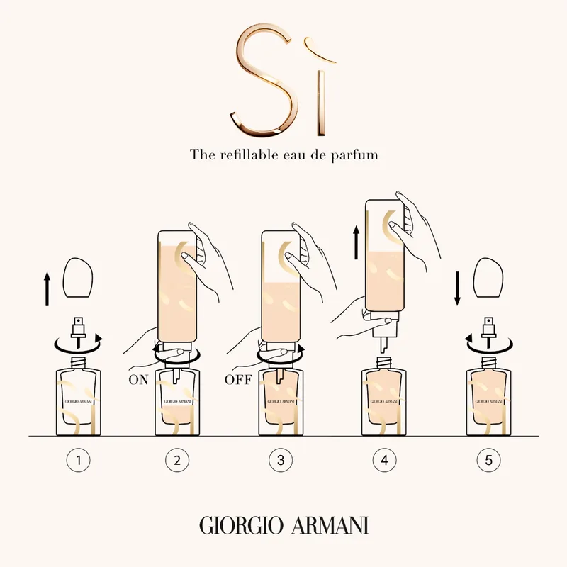 Sì Eau de Parfum - Damesparfum von Giorgio Armani in 100 ml – Produktfoto 3 von 5