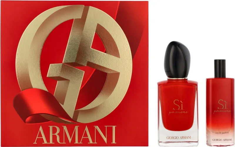 Sì Passione Eau de Parfum 50ml + Travel Spray 15ml von Giorgio Armani – Produktfoto