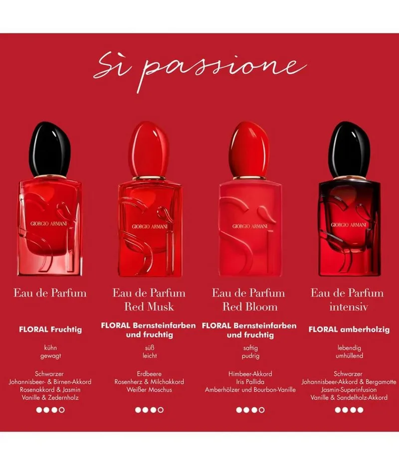 Sì Passione Red Bloom Eau de Parfum de Giorgio Armani en 50 ml – photo du produit 3 sur 3