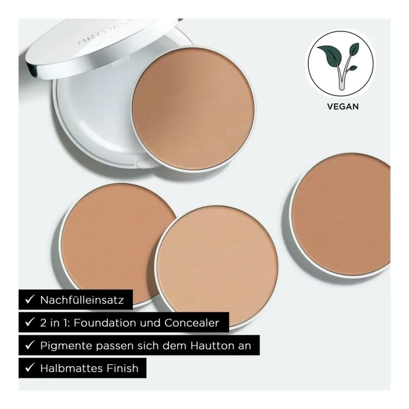 All in One Cream Foundation Refill de ARTDECO en 8-Warm Sand, Warm – photo du produit 4 sur 4