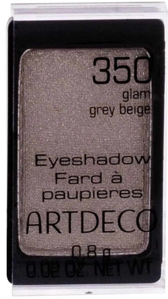 EYESHADOW GLAMOUR 350 GLAM GREY BEIGE OOGSCHADUW 0,8 GRAM fra ARTDECO – produktbillede