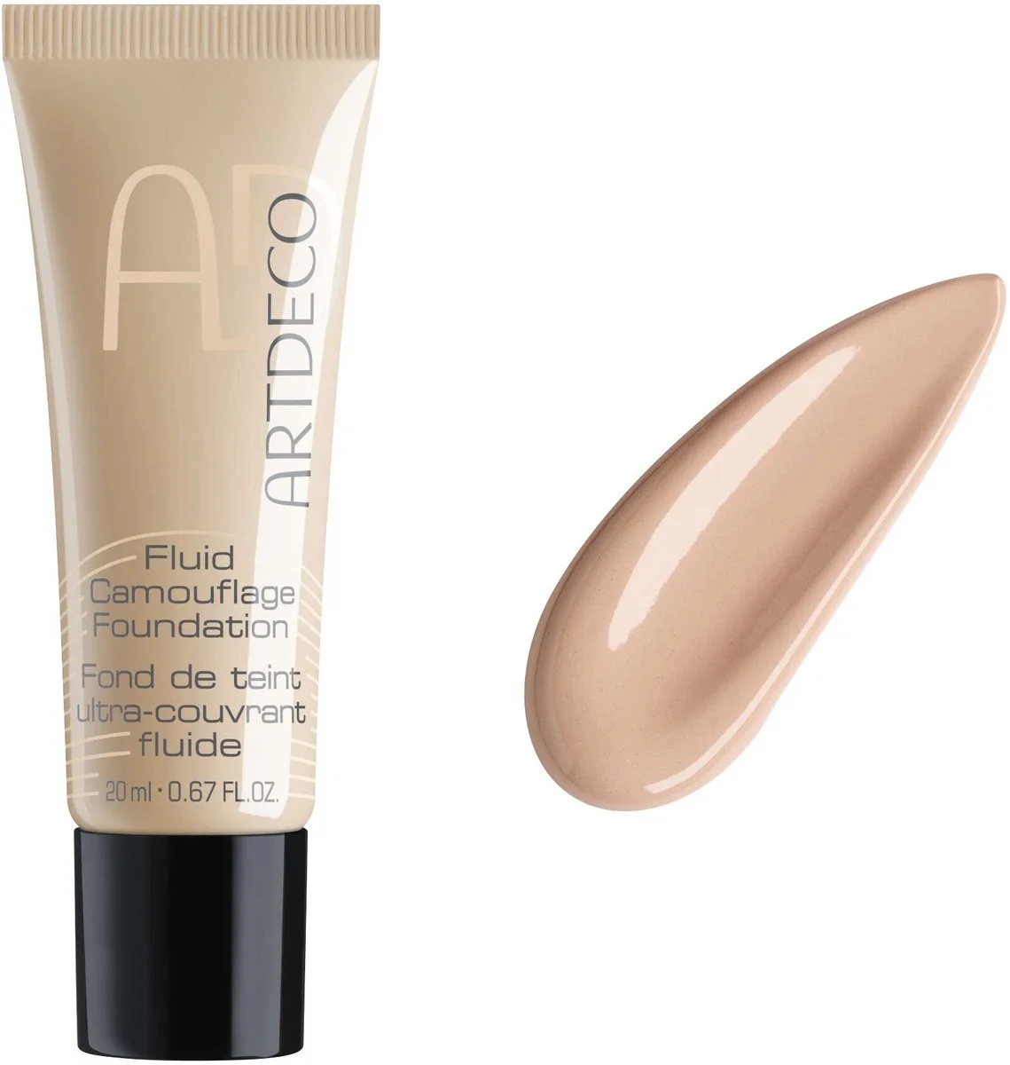 Fluid Camouflage Foundation - 28 - 20ml van ARTDECO in #28 Cool Porcelain – productfoto