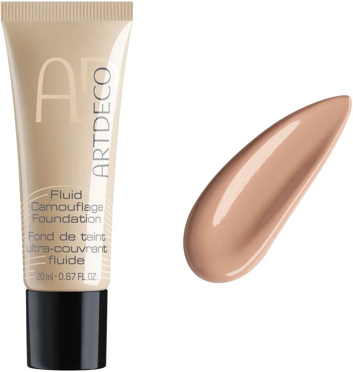 Fluid Camouflage Foundation - 45 - 20ml by ARTDECO in Neutral, Natural Camel – product photo
