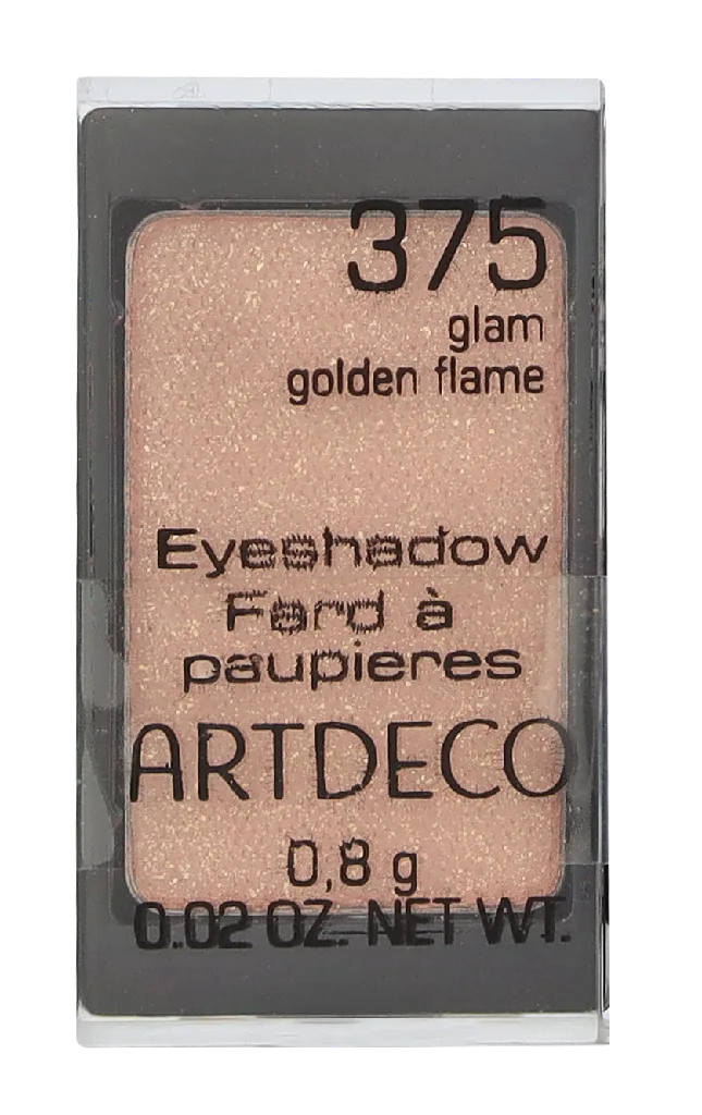 Glamour Shimmer Eyeshadow 375 Glam Golden Flame Oogschaduw 0.8 g fra ARTDECO – produktbillede