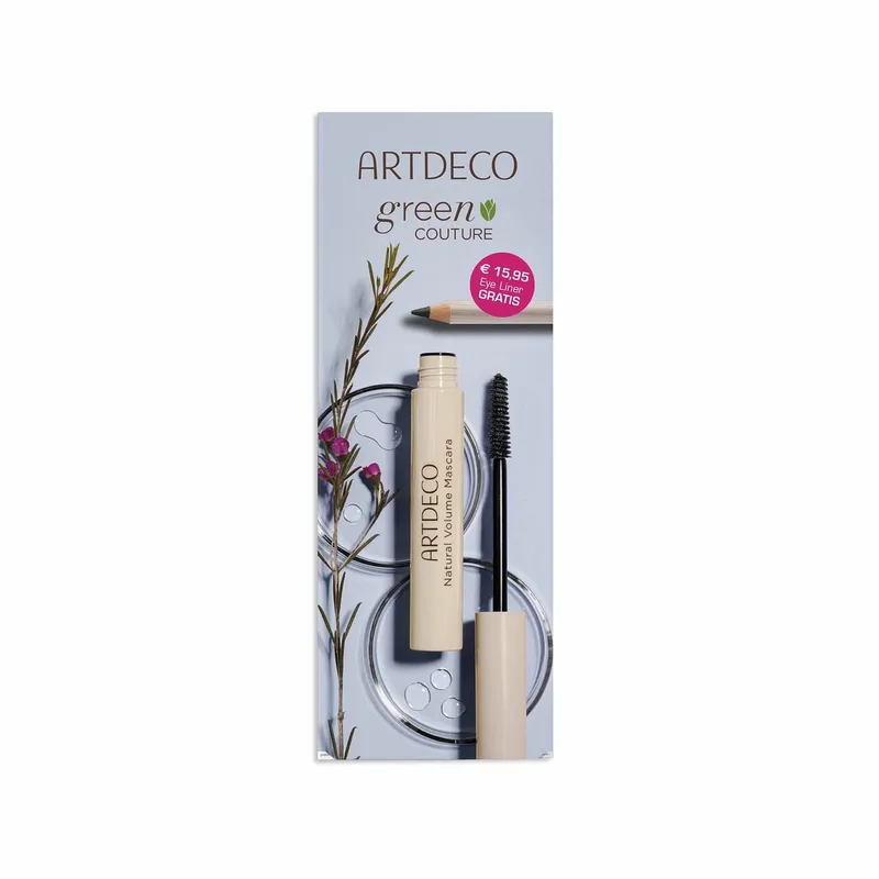 Green Coutour Set = Natural Volume Mascara 9 ml + Smooth Eye Liner 1,4 g von ARTDECO – Produktfoto