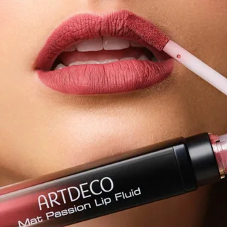Mat Passion Lip Fluid - No. 51 Burnt Rose fra ARTDECO – produktbillede 5 af 5