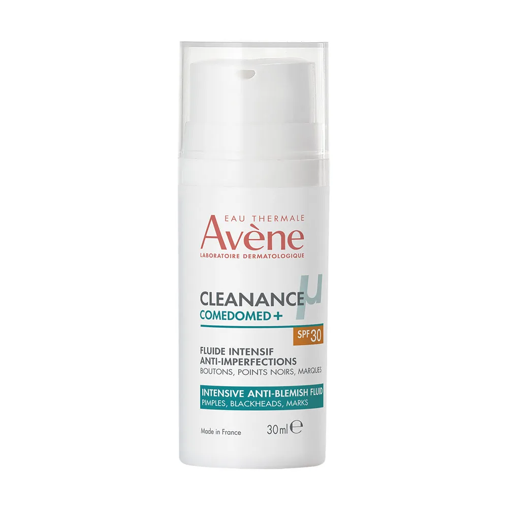 Cleanance Comedomed+ SPF30 Intensieve Fluide tegen Onzuiverheden van Avène in 30 ml – productfoto