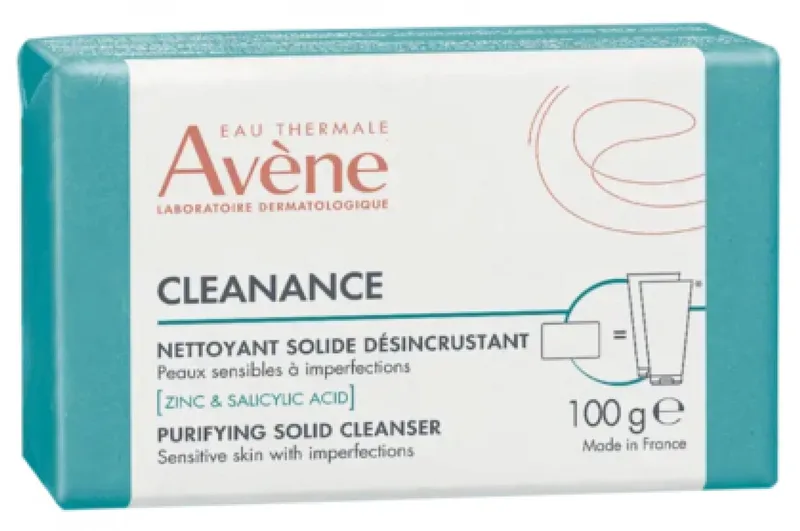 Cleanance Reinigend wasblokje | Vette huid | Onzuiverheden von Avène – Produktfoto