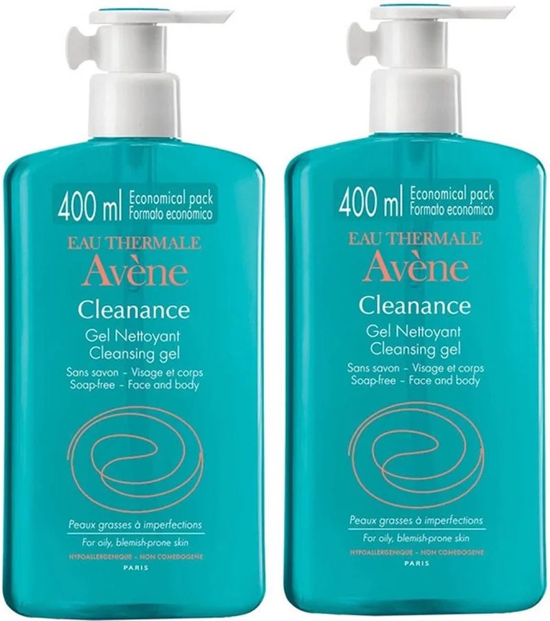Cleanance Reinigingsgel 2x400ml de Avène – photo du produit