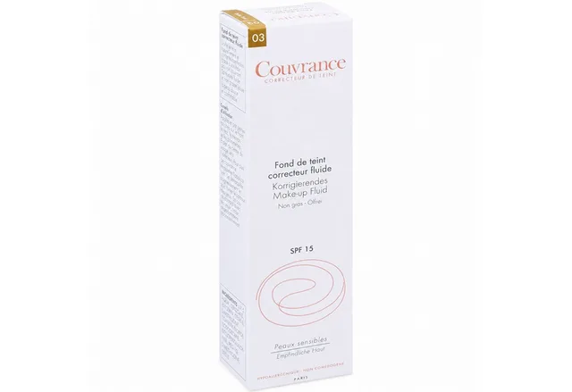 Feuchtigkeitscreme Couvrance korrigier.Make-up Fluid sand