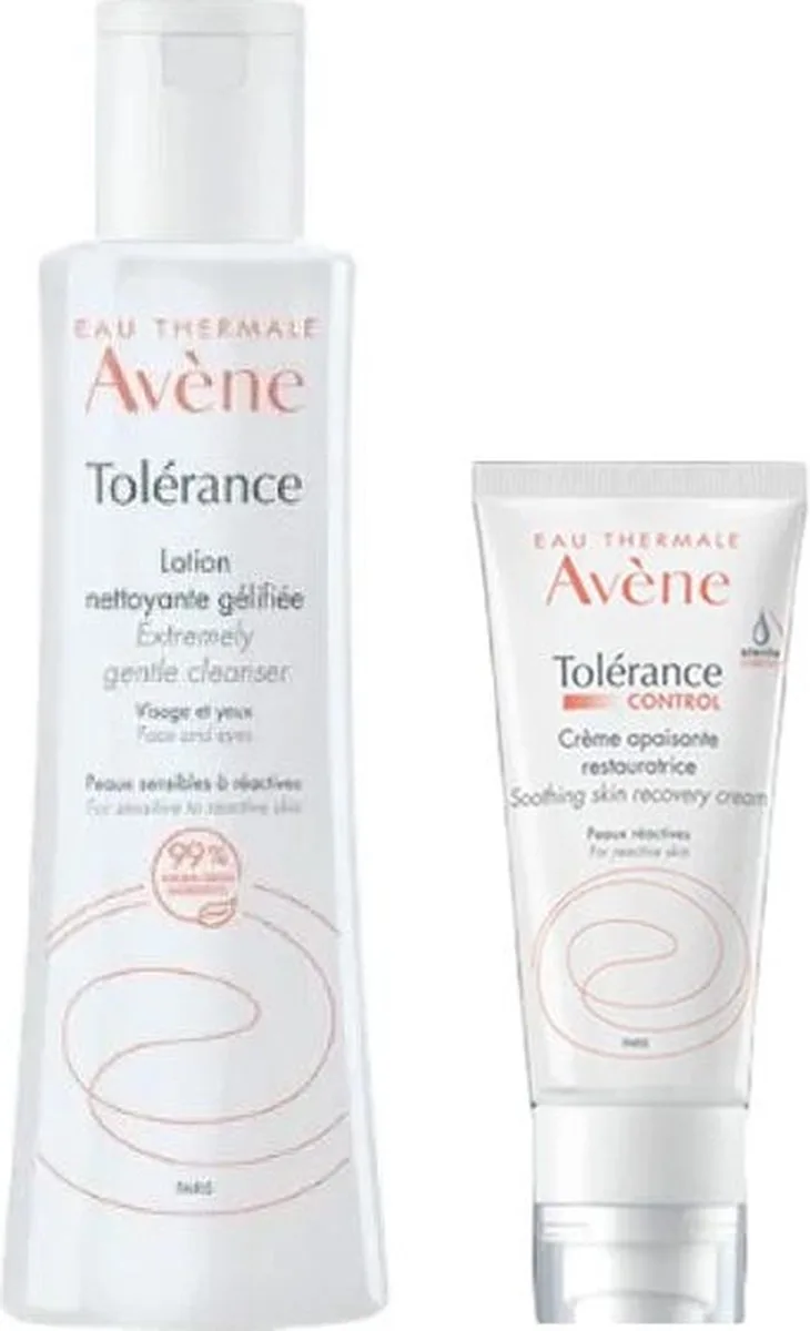 Tolerance Gel Lotion + Control Crème Bundel fra Avène – produktbillede