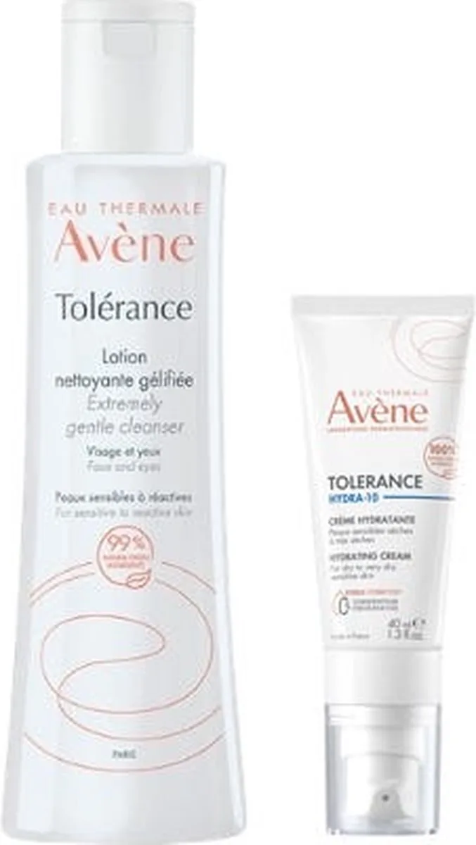 Tolerance Lotion + Hydra 10 Crème Bundel von Avène – Produktfoto