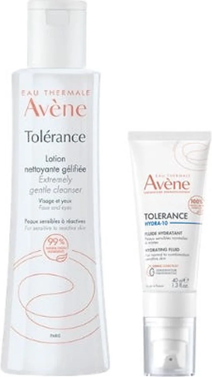 Tolerance Lotion + Hydra 10 Fluide Bundel von Avène – Produktfoto