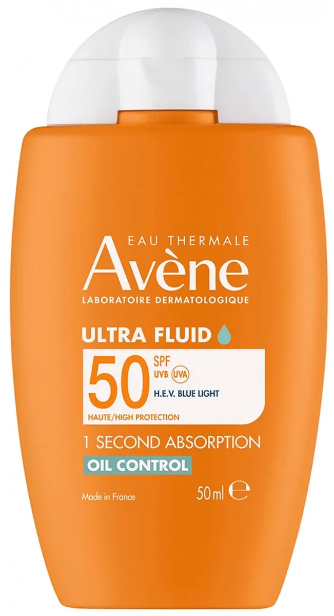 Ultra Fluid 1 Sec Oil Control SPF 50 van Avène in 50 ml – productfoto