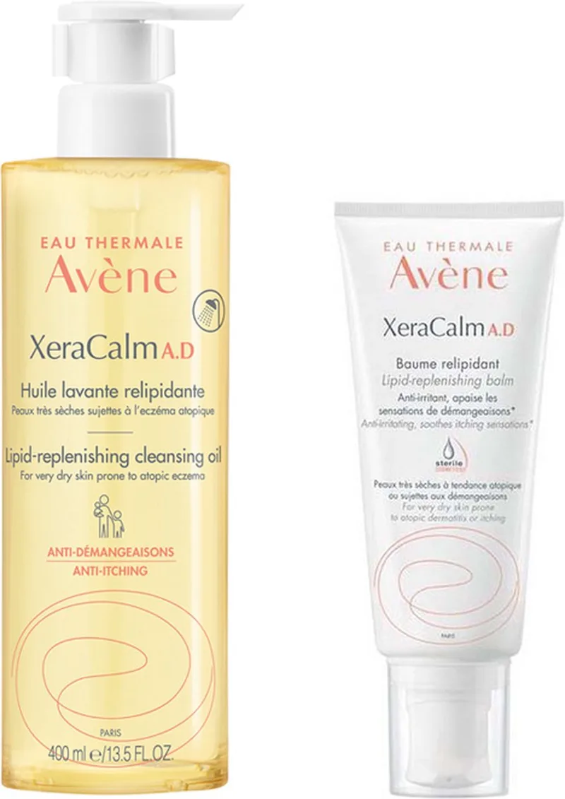 XeraCalm A.D. Olie + Balsem - Bundel van Avène in 200 ml – productfoto