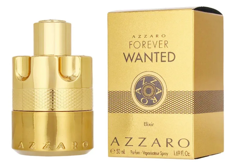 Parfum Forever Wanted Elixir Parfum Herren Spray, Würzig-holziger Duft mit Himbeere, Kardamom und Leder von Azzaro – Produktfoto