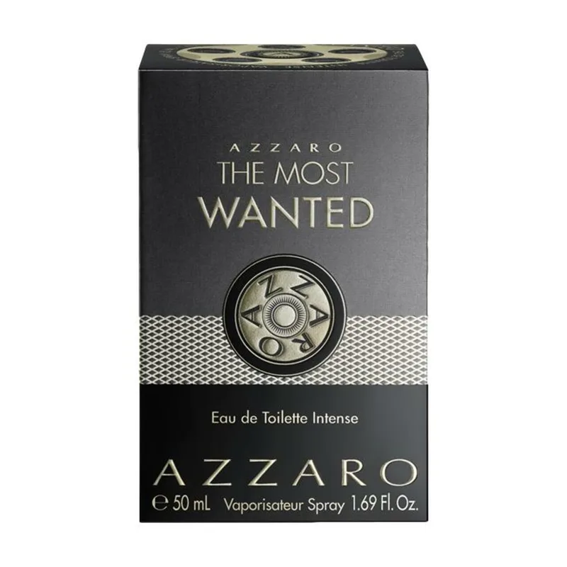 The Most Wanted Eau de Toilette Intense - Fougère, Aromatisch Parfum - Krachtig Parfum voor Mannen van Azzaro in 50 ml – productfoto 2 van 2