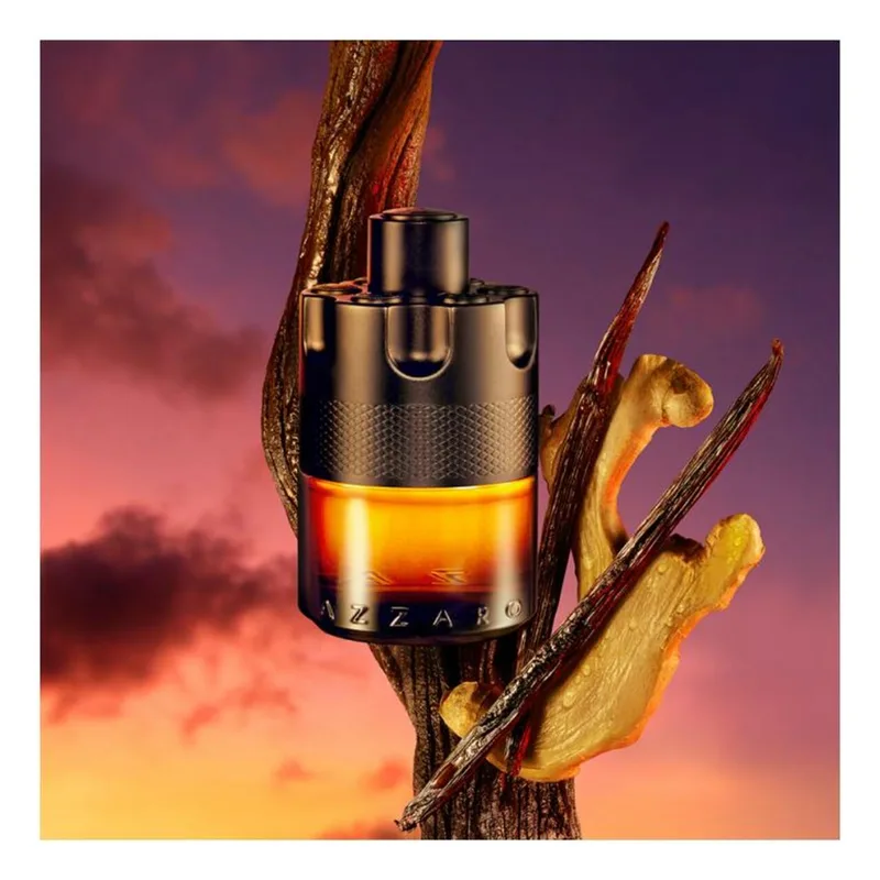 The Most Wanted Parfum - Fougère Amberachtig Parfum - Houtakkoord - Intense Parfum voor Mannen fra Azzaro i 100 ml – produktbillede 3 af 5