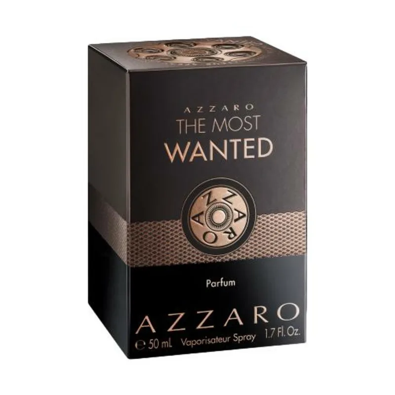 The Most Wanted Parfum - Fougère Amberachtig Parfum - Houtakkoord - Intense Parfum voor Mannen fra Azzaro i 50 ml – produktbillede 5 af 5