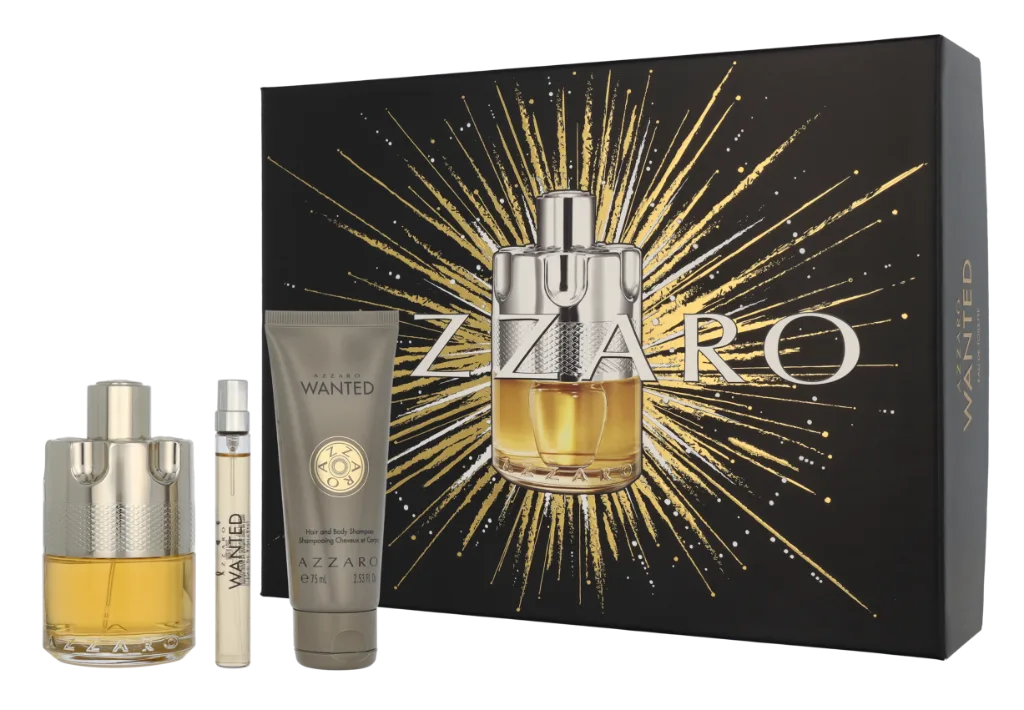 Wanted Giftset Eau de Toilette 185 ml Heren från Azzaro – produktbild