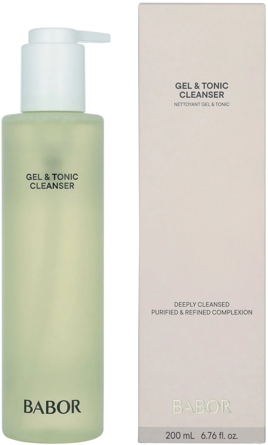 Cleansing Gel & Tonic Cleanser von Babor in 200 ml – Produktfoto