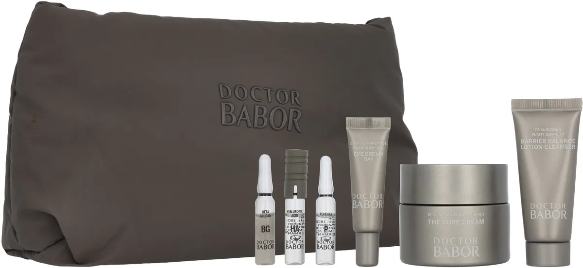 Doctor Regeneration Set 83 ml - Cream 50ml/Cleanser 20ml/Ampoules 3x2ml/Eye Cream Day 7ml/Pouch de Babor – photo du produit