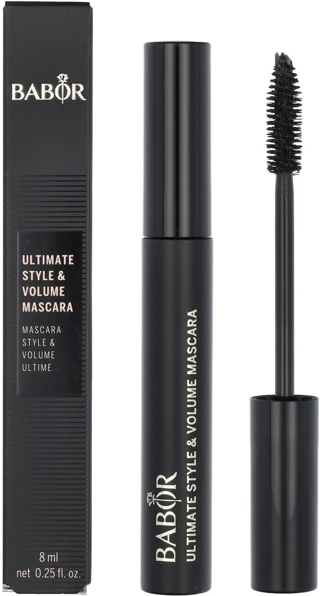 Eye Make-up Ultimate Style & Volume Mascara 8ml de Babor en Noir – photo du produit