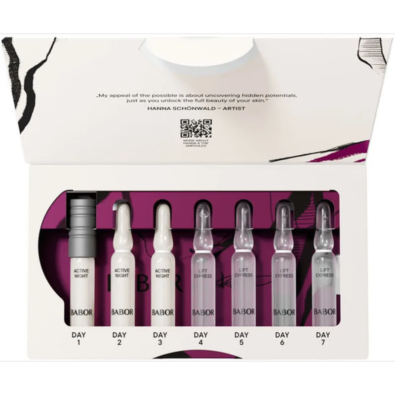 Hanna Schönwald Ampullen Over. Lift von Babor – Produktfoto