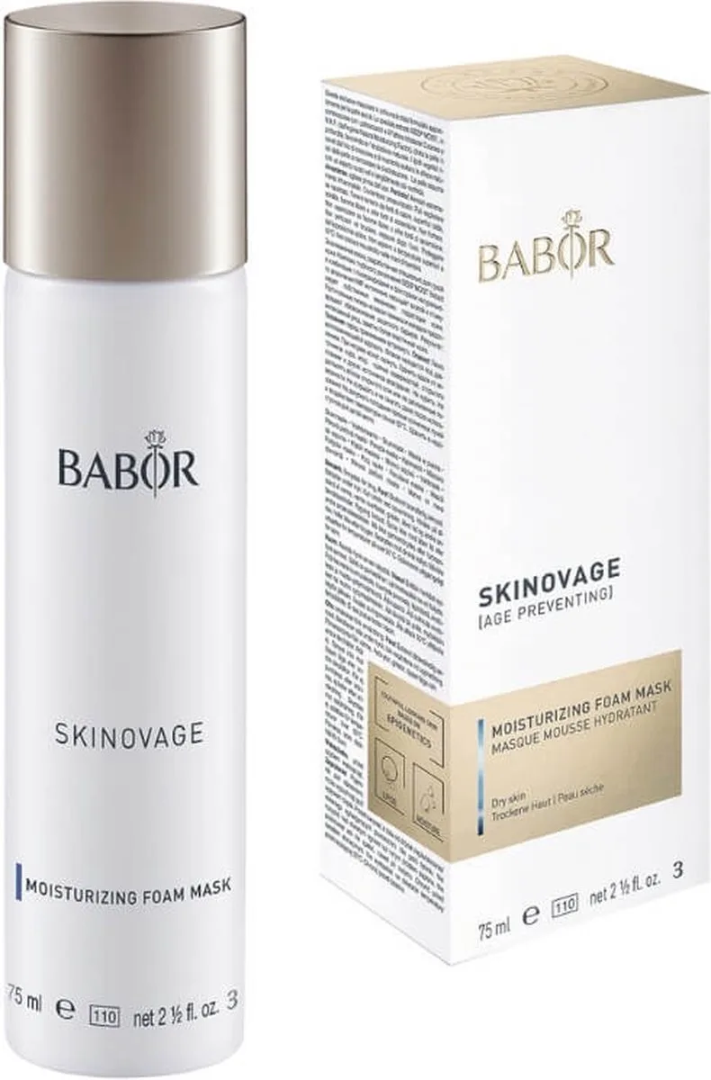 Skinovage Moisturizing Foam Mask - Hydratační Pěnová Maska Pro Suchou Pleť von Babor in 75 ml – Produktfoto