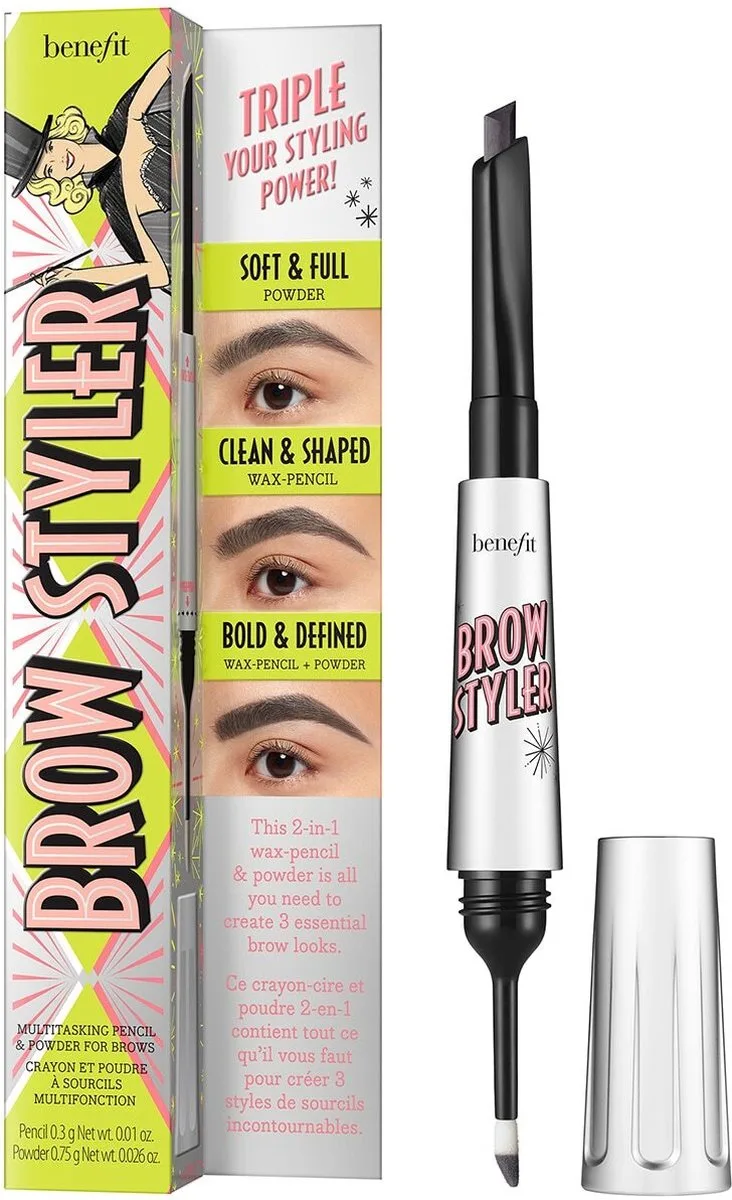 Brow Styler Multitasking Pencil & Powder 1 Gr For Women von Benefit in Warm Deep Brown – Produktfoto