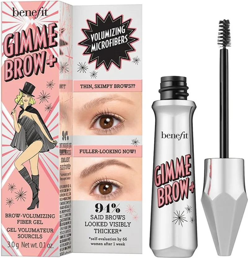 Gimme Brow+ Brow-Volumizing Fiber Gel - 3 g 1 Cool Light Blonde de Benefit en Multicolore – photo du produit