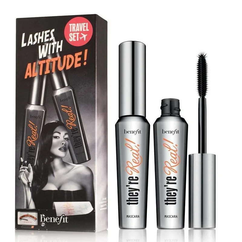They're Real! Duo Set Mascara 17 gr van Benefit in Zwart – productfoto