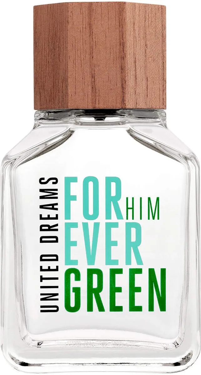 United Dreams for Him Forever Green Eau de Toilette von Benetton in 100 ml – Produktfoto