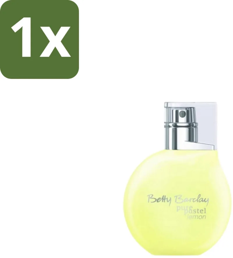 1 x Betty Barclay – Eau de Toilette – Pure Pastel Lemon – Eau De Toilette - Citroen - Appel - Mandarijn - Viooltje från Betty Barclay i 20 ml – produktbild