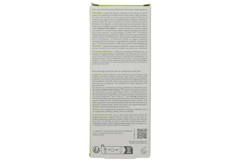 Hautcreme BIODERMA Sebium Pore Refiner Creme fra Bioderma – produktbillede 4 af 5