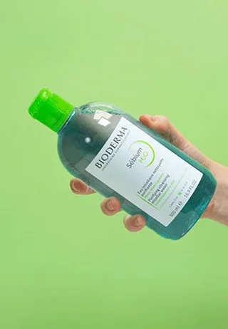 Make-up-Entferner Sébium H2O Mizellenreinigungswasser: 2x500ml zum Angebotspreis, Reinigung, Make-up-Entferner, Gesichtswasser - 3 in 1 by Bioderma – product photo 4 of 4