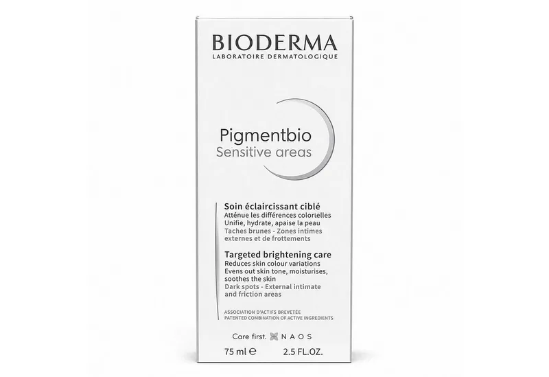 Pigmentbio Gevoelige zones - verhelderende lichaamsverzorging voor pigmentvlekken in gevoelige huidzones Bodycrème by Bioderma in 75 ml – product photo 2 of 3