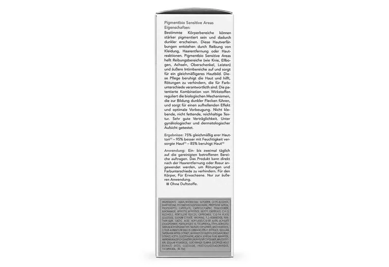 Pigmentbio Gevoelige zones - verhelderende lichaamsverzorging voor pigmentvlekken in gevoelige huidzones Bodycrème by Bioderma in 75 ml – product photo 3 of 3
