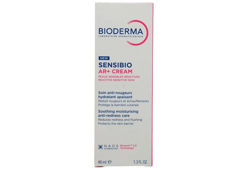 Sensibio AR+ Crème - Kalmerende crème tegen roodheid Dagcrème de Bioderma en 40 ml – photo du produit 2 sur 5
