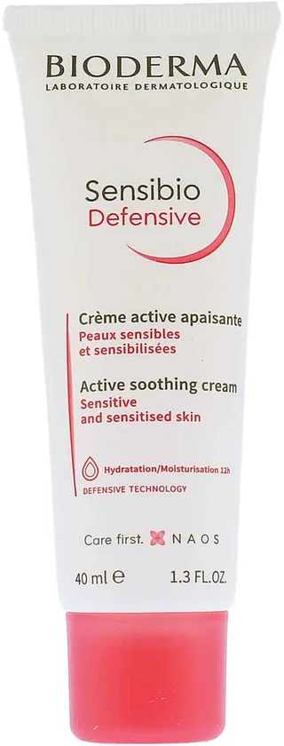 Sensibio Defensive Active Soothing Cream fra Bioderma i 40 ml – produktbillede 1 af 3