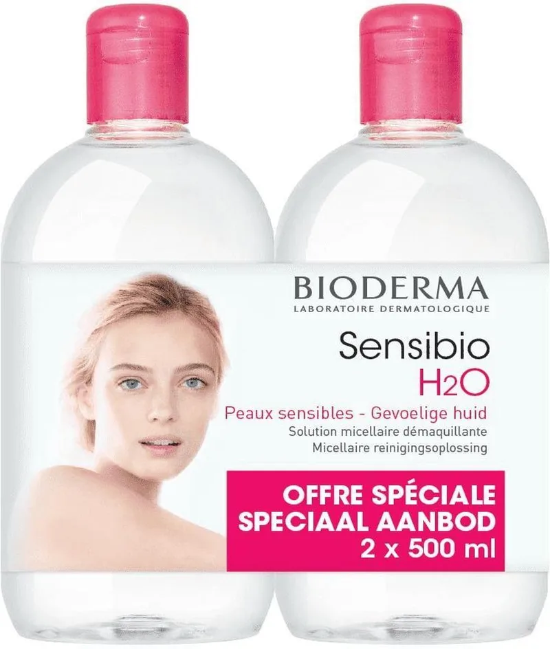 Sensibio Micellair water 2 x 500 ml fra Bioderma – produktbillede