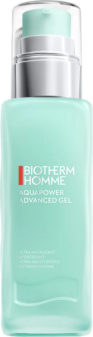 Aquapower Advanced Gel Moisturizer – Voor mannen – Hydraterende Gezichtsverzorging - Niacinamide fra Biotherm i 75 ml – produktbillede 1 af 2
