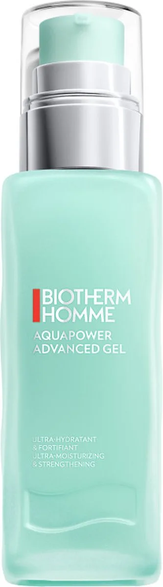 Aquapower Advanced Gel Moisturizer – Voor mannen – Hydraterende Gezichtsverzorging - Niacinamide fra Biotherm i 75 ml – produktbillede 1 af 2